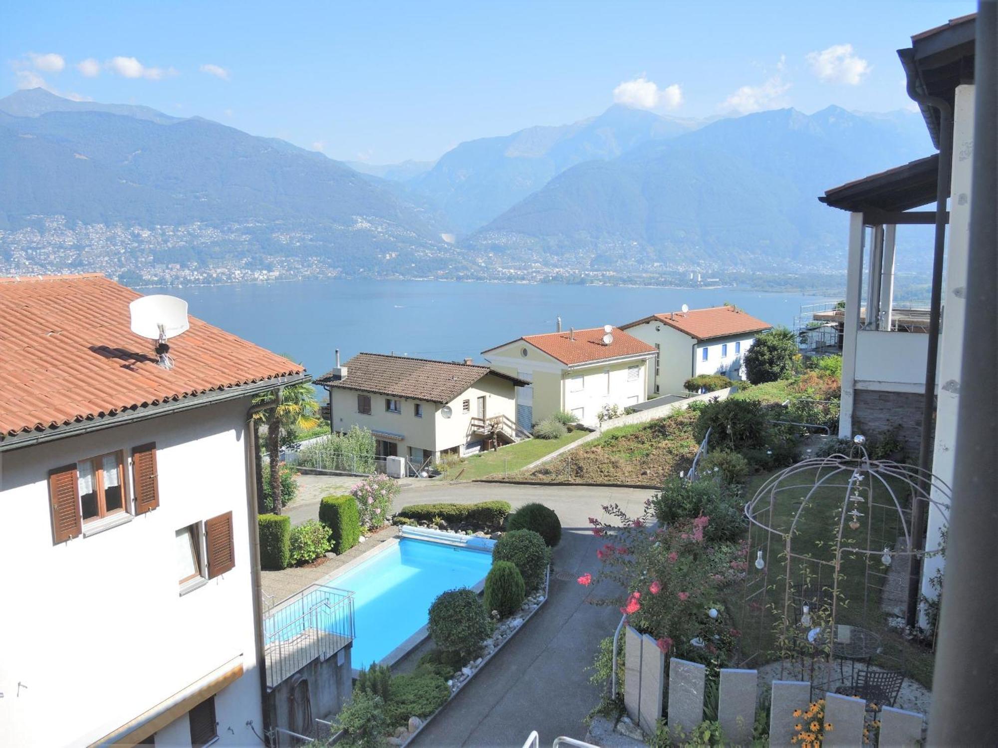 Residenza Al Castagno Duplex By Fewotessin Piazzogna エクステリア 写真